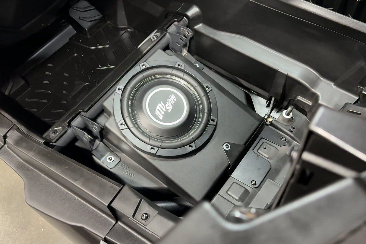Can-Am® Maverick R 10" Rear Driver Subwoofer Enclosure (4-SEAT MODELS) – Unloaded | UTVS-R-ENC-DRIVER-4R UTV Stereo