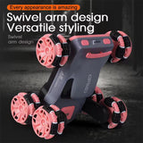 Rechargeable Stunt Racing Car with 6 Wheels and 360-Degree Twist Spin