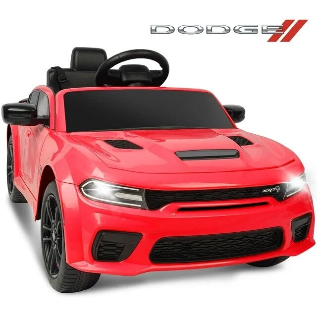 12V Licensed Dodge Charger SRT Electric Ride-On Car for Kids