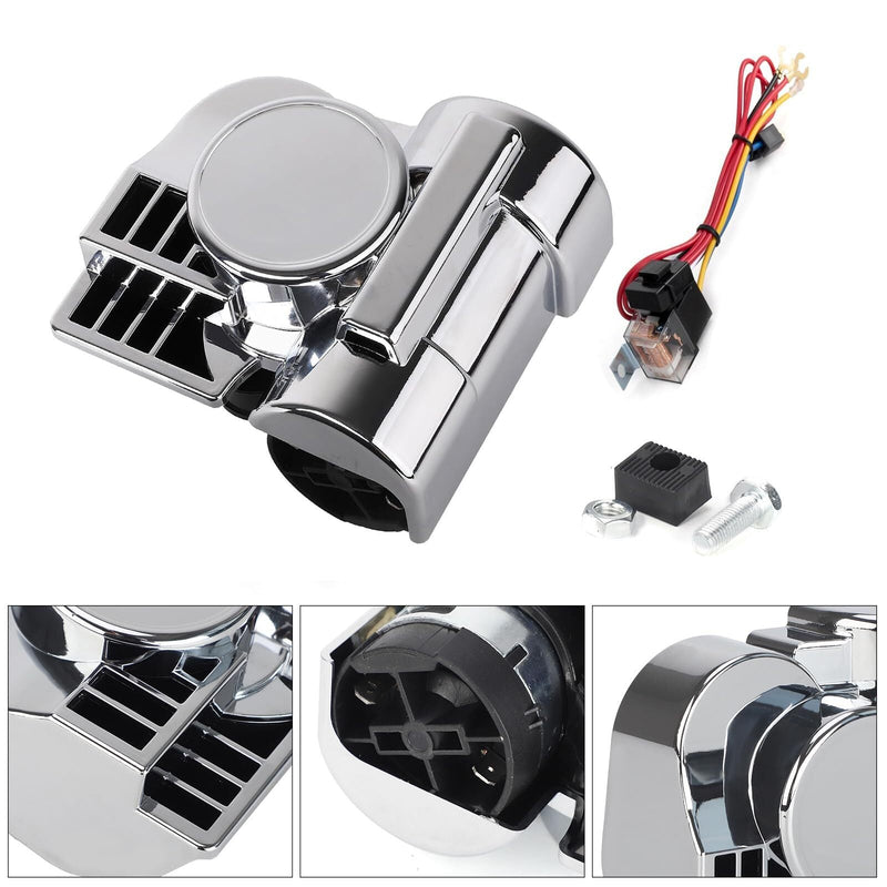 150dB Loud 12V Air Horn for Car Motorcycle Truck Boat Pickup Train