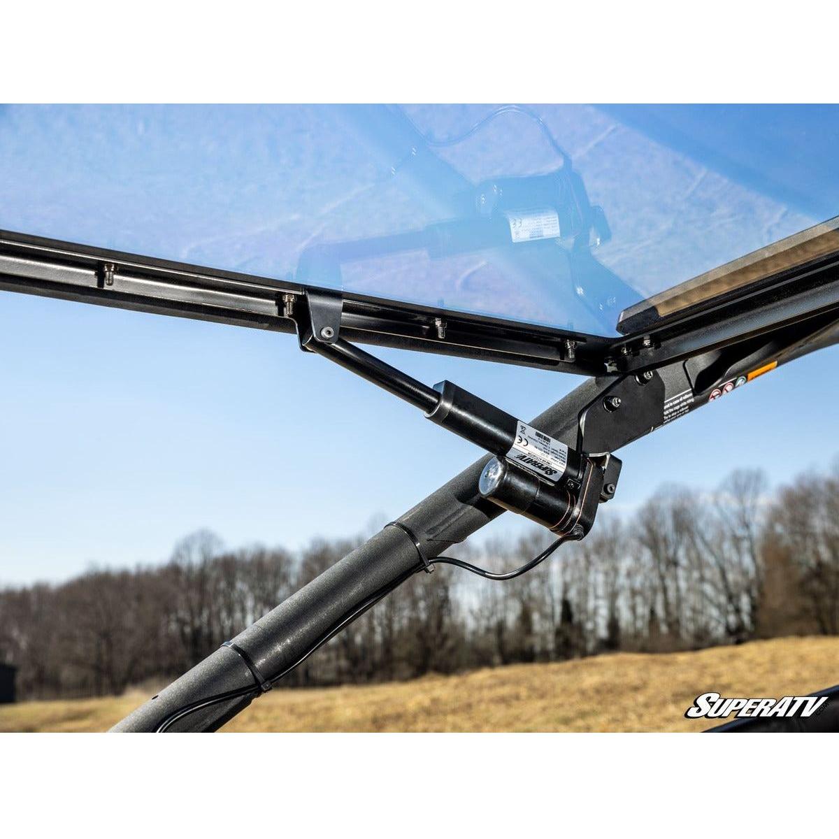 SuperATV 2024+ Can-Am Maverick R Maxdrive Power Flip Windshield