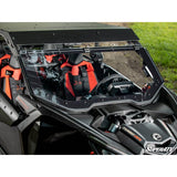 SuperATV 2017+ Can-Am Maverick X3 Maxdrive Power Flip Windshield