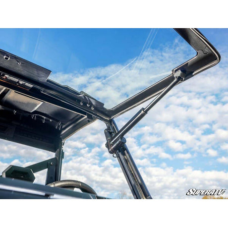 SuperATV 2015-2016 Polaris Ranger XP 570 MaxDrive Power Flip Glass Windshield