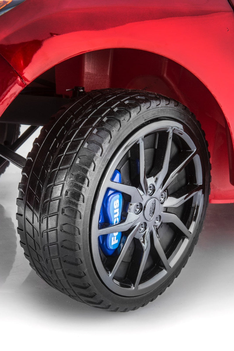 Licensed Ford Focus RS Kids Ride-On Car in Race Red