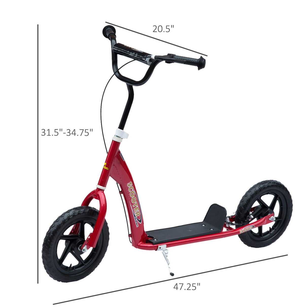 Kids Ride-On Car with Safety Belt, Adjustable Seat, and Durable Frame