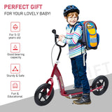 Kids Ride-On Car with Safety Belt, Adjustable Seat, and Durable Frame