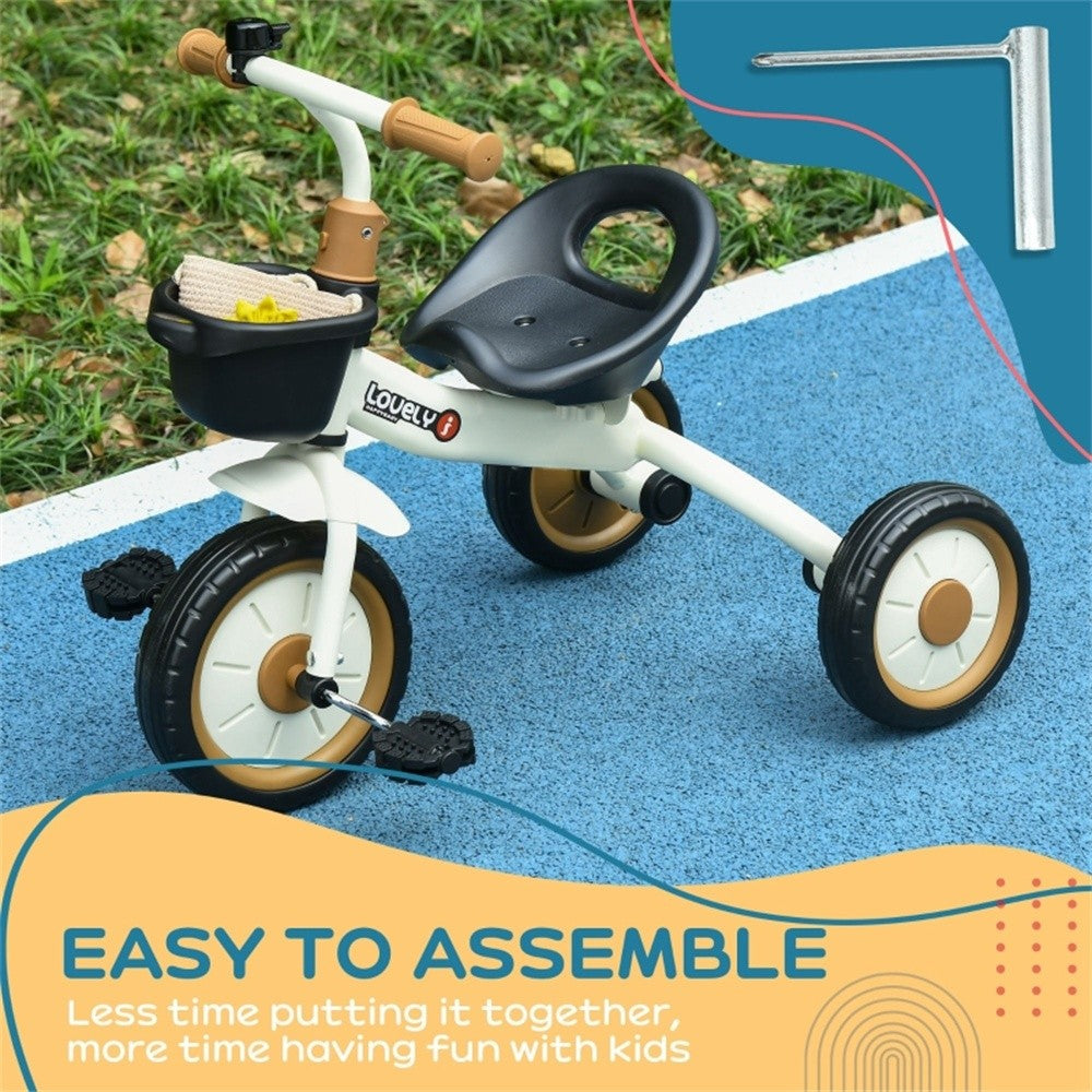 Children's Ride-On Car with Easy Controls and Safe Design