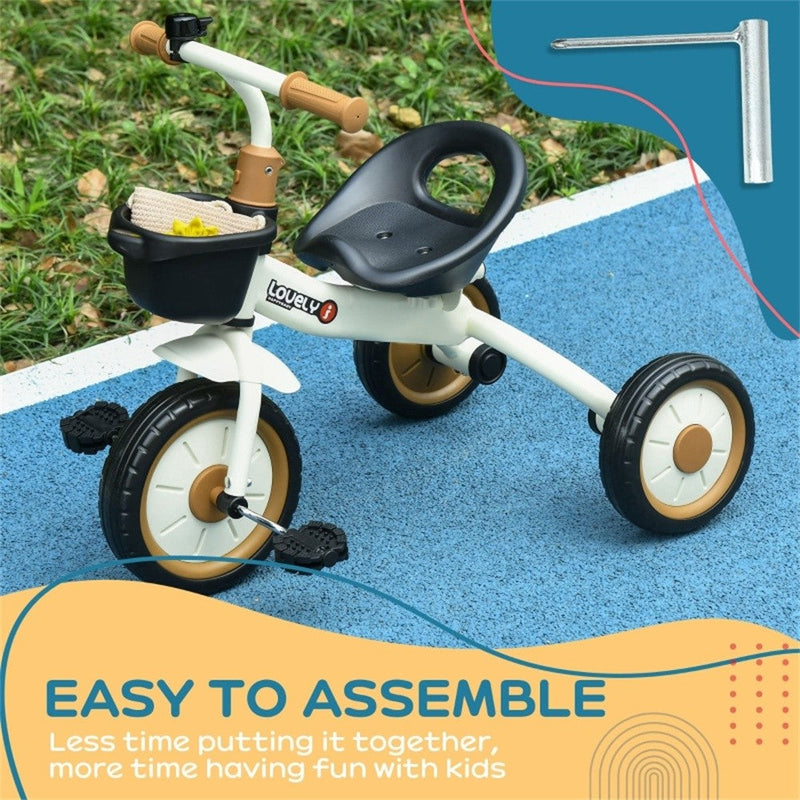 Children's Ride-On Car with Easy Controls and Safe Design