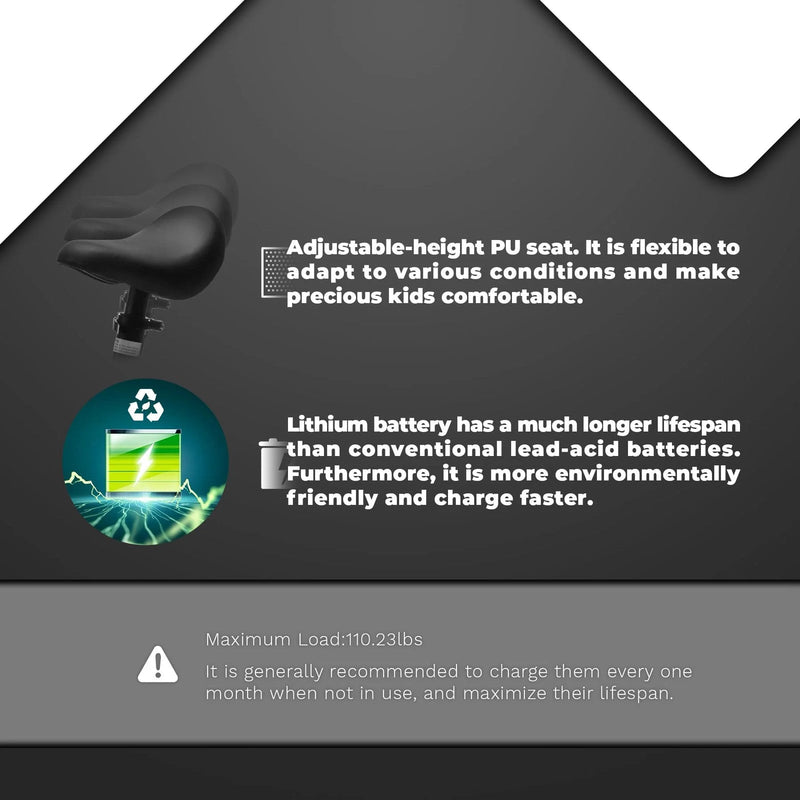 24V Kids Electric Dirt Bike 150W Ride-On Motorcycle Blue