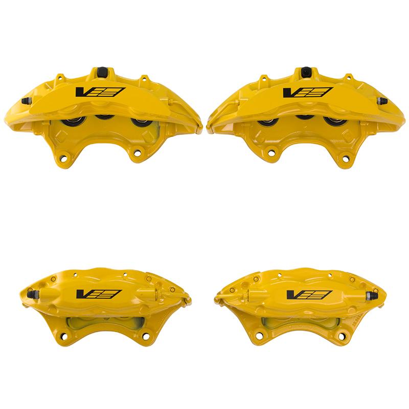 Front 6 Piston and Rear 4 Piston Brembo CTS-V Calipers