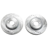 ZZP Cross Drilled and Slotted Rotors - 3800
