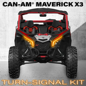 Turn-Signal Plug-&-Play Kit | 2017-2026 Can-Am X3 | Sequential Front Fang Lights w/Taillight Integration SWITCH Works