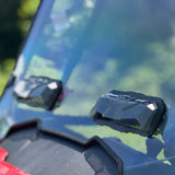 Seizmik 50-55321KIT windshield, Honda Pioneer 700 - toolless clamp detail