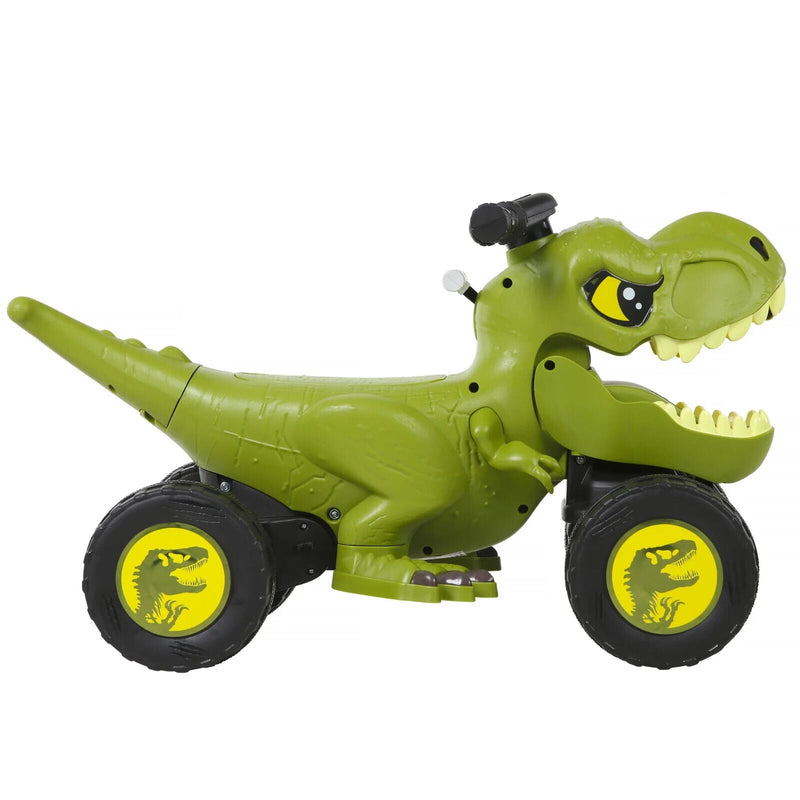 T-Rex Ride-On Dinosaur Power Car 4-Wheel Toy for Toddlers and Kids