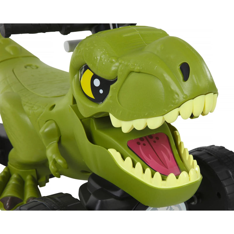T-Rex Ride-On Dinosaur Power Car 4-Wheel Toy for Toddlers and Kids