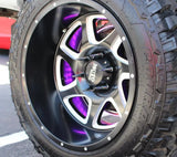 ORACLE LIGHTING LED ILLUMINATED WHEEL RINGS - COLORSHIFT oracle