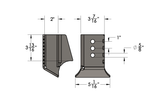 Short Offset Axle Panhard Bracket