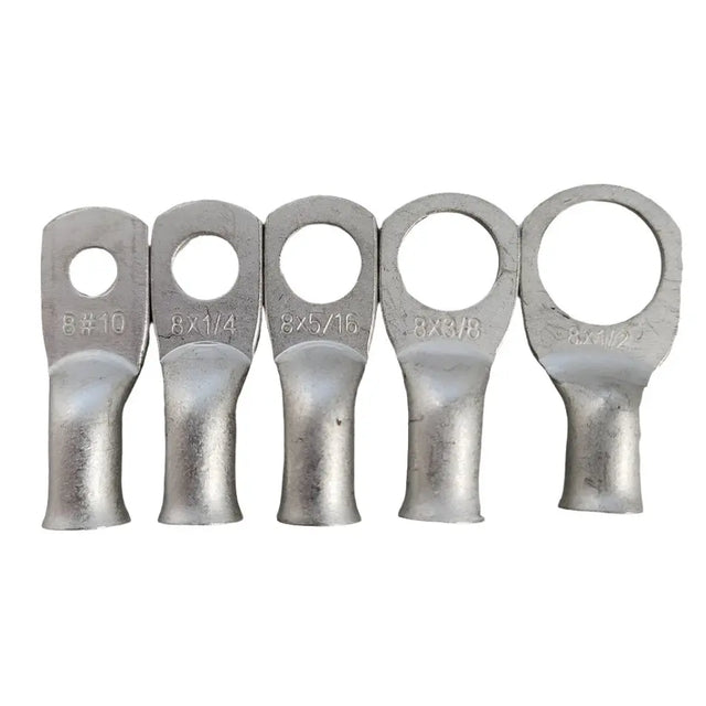 8 GAUGE TINNED COPPER LUGS AC/DC WIRE AND SUPPLY