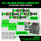 UTV Wheel Chock Tie-Down Kit