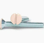 6-32 x 1  Switch Plate screw ivory TekShack