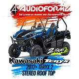 2012+ Kawasaki Teryx 2 Stereo Tops (2-Seat) Kawasaki