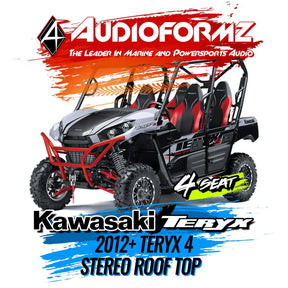 2012+ Kawasaki Teryx 4 Stereo Tops (4-Seat) Kawasaki