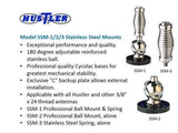 Hustler Heavy Duty Ball Mount and Spring Hustler