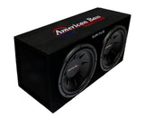 Bass Pack Dual 12″ Loaded Subwoofer Enclosure with Amplifier | 600 Watts RMS
