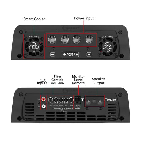 Taramps THE BIG BOSS 8 BASS Car Audio Amplifier Taramps USA