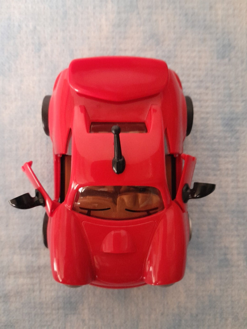 Chevron Cars Tony Turbo Toy with Side-Moving Eyes and Swinging Doors