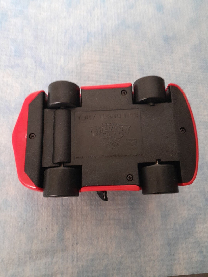 Chevron Cars Tony Turbo Toy with Side-Moving Eyes and Swinging Doors