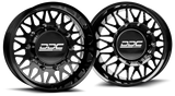 (1999 - 2004) DDC Wheels Black/Milled The Mesh Dually Wheels DDC Wheels