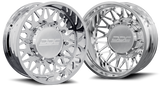 (1999 - 2004) DDC Wheels Polished The Mesh Dually Wheels DDC Wheels
