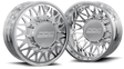 (1987 - 1997) DDC Wheels Polished The Mesh Dually Wheels DDC Wheels