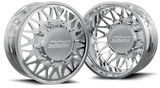 (1987 - 1997) DDC Wheels Polished The Mesh Dually Wheels DDC Wheels
