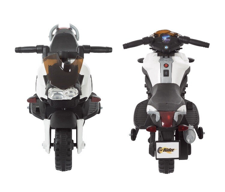 2-Wheel Ride-On Motorcycle Toy with Training Wheels for Kids by Little Rider