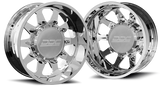 (1987 - 1997) DDC Wheels Polished The Ten Dually Wheels DDC Wheels
