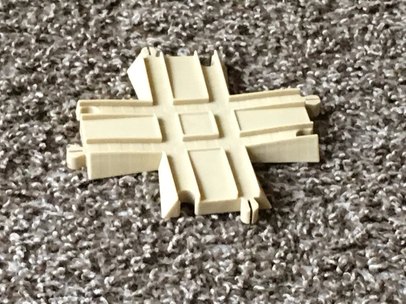 Trackmaster Crossover Railway Track for Toy Trains