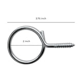 2" Low Voltage Bridle Rings (Wood Screw)