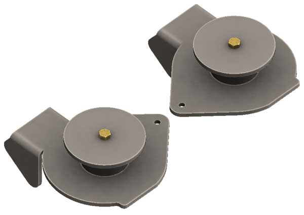 Jeep TJ Rear Frame Coil Spring Brackets