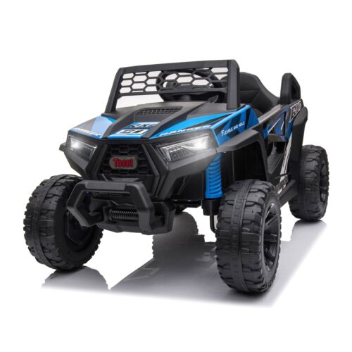 TOBBI 12V Electric Off-Road UTV for Kids - Battery Powered Ride-On Buggy
