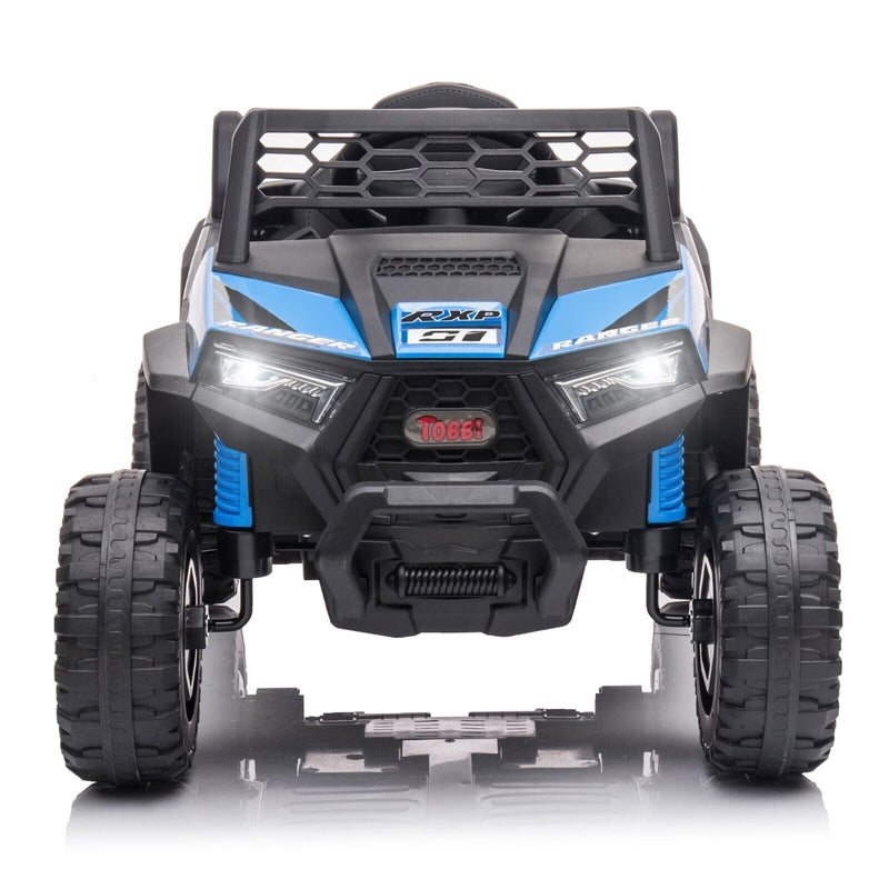 TOBBI 12V Electric Off-Road UTV for Kids - Battery Powered Ride-On Buggy