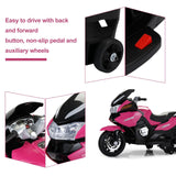 TOBBI 12V Electric Motorcycle Toy for Kids with Training Wheels - Battery Powered Ride-On Fun!