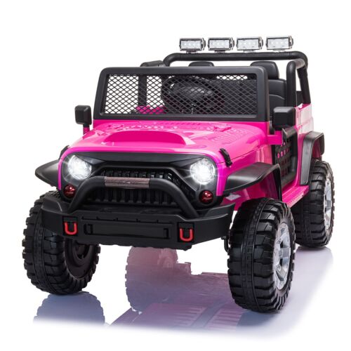 TOBBI 12V Electric Ride-On Truck for Kids with Remote Control