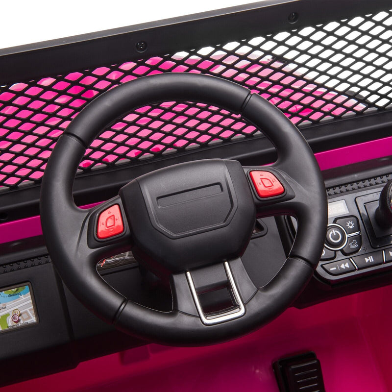 TOBBI 12V Electric Ride-On Truck for Kids with Remote Control