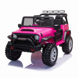 TOBBI 12V Electric Ride-On Truck with Remote Control for Kids