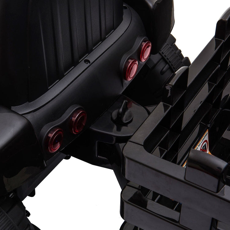 TOBBI 12V Electric Tractor Ride-On Toy Car with Trailer for Kids