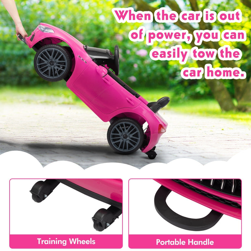 12V Electric Ride-On Car for Kids Licensed Maserati Ghibli with Remote Control