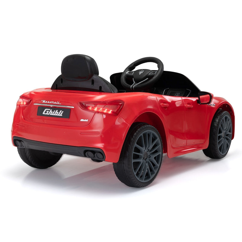 12V Licensed Maserati Ghibli Electric Ride-On Car Toy for Kids Boys and Girls