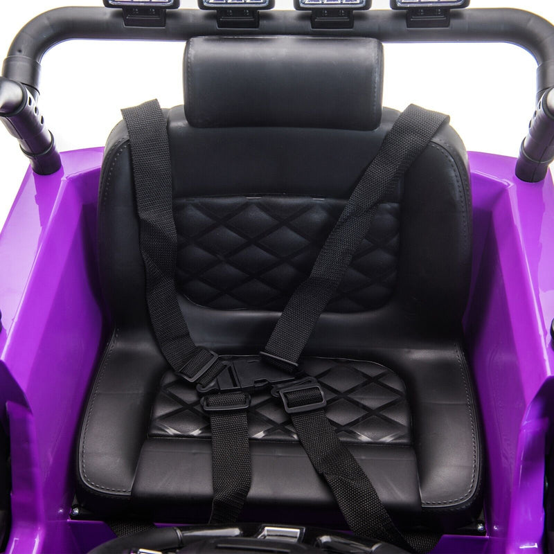 TOBBI 12V Kids Electric Truck Car with Remote Control, Music, and LED Lights